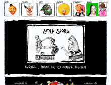 Tablet Screenshot of leahshore.com